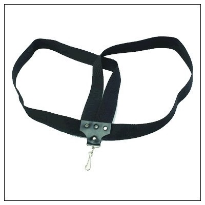 Nylon strap 210x5 cm. 1 carabiner