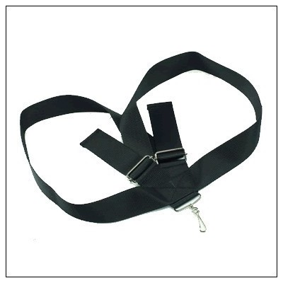 Nylon strap 300x5 cm. 1 carabiner and sliders