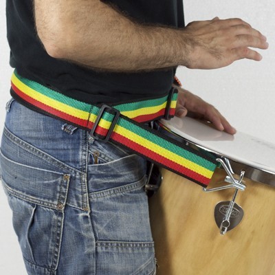 Rasta padded waist batucada strap