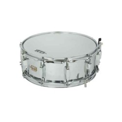 Caixa de metal cromado de 14 "x5,5" 10 div db0076