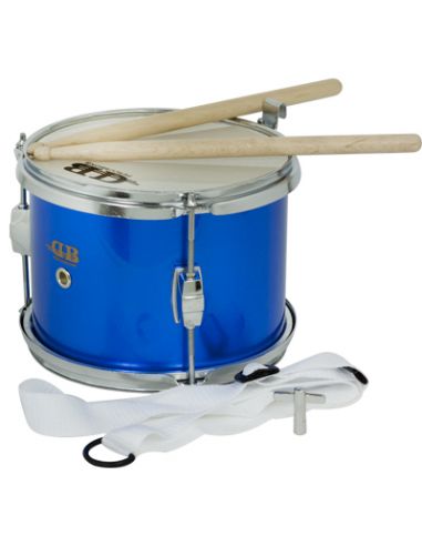 3845 Tambour pour enfants, bleu et blanc, instrument de musique