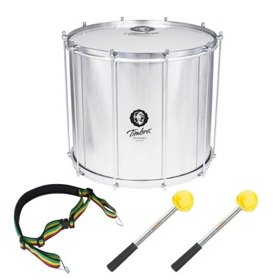 Timbra Surdo Timbra 20 "avec sangle et 2 clubs