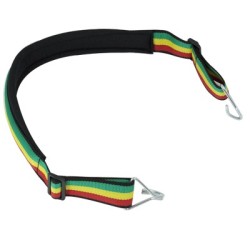 Batucada-Riemen xxl gepolsterte Rasta-Taille