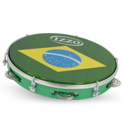 Pandeiro 10 "abs verde