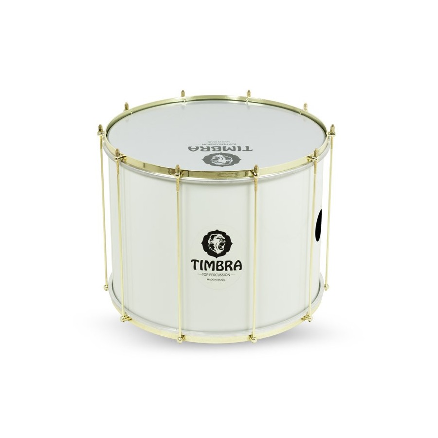 Surdo 20"X40 Cm White Timbra 10-Div. Ti8268 Gold