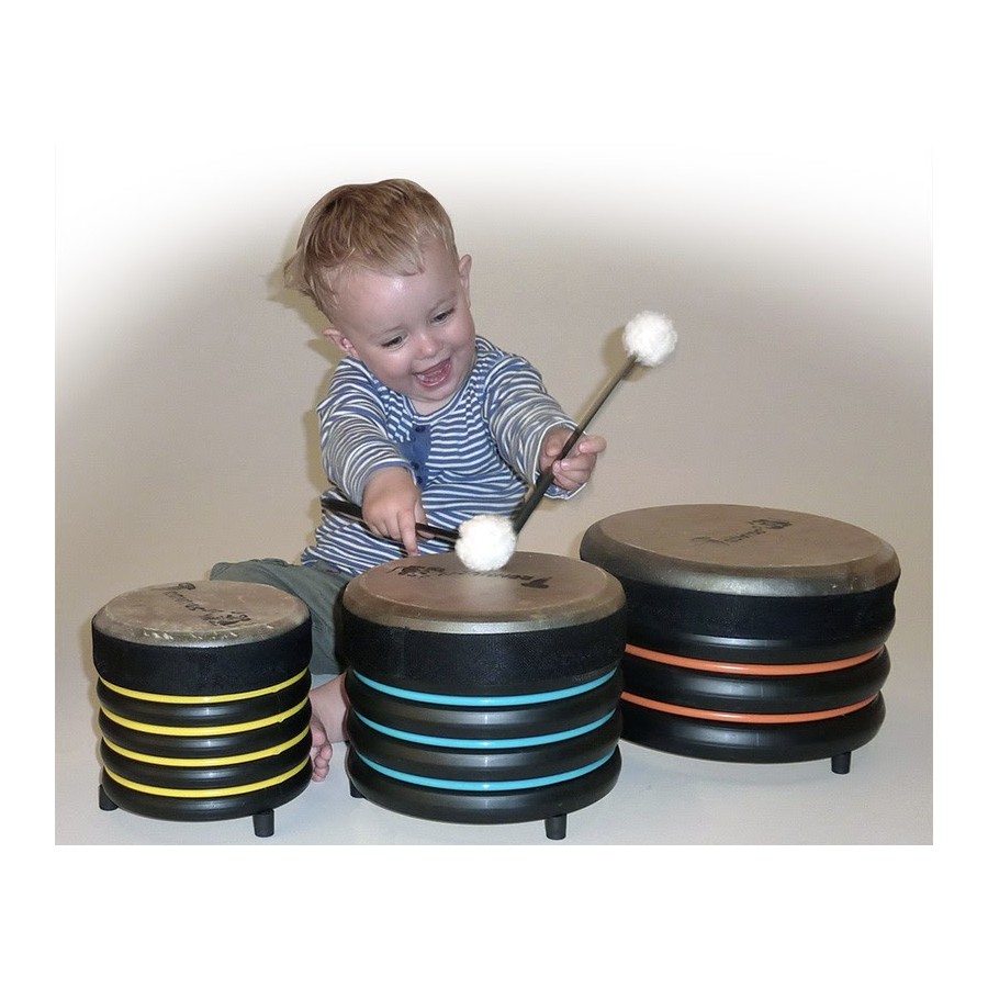 Set of 3 trommus drums