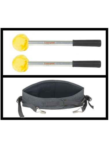 Lumbar strap and mallets pack
