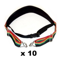 Pack 10 rasta batucada straps gen-cb402