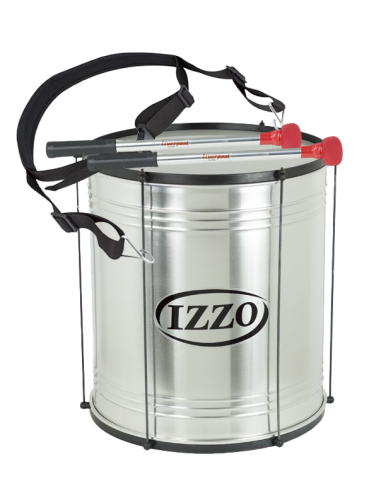Izzo 16" surdo pack with strap and mallets