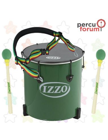 Izzo 14" surdo pack with mallets and strap