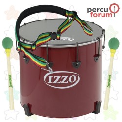 Izzo 18" surdo pack with mallets and strap