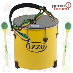 Izzo 16" surdo pack with mallets and strap