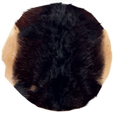 Patch in pelle con capelli 60 cm Rif. 07995