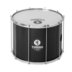 Surdo 20"X40 Cm Matt Black Timbra 10-Div. Ti15916