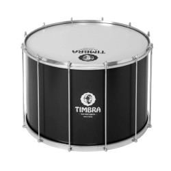 Surdo 22" X40 Cm Noir Mat Timbra 12-Div. Ti15918