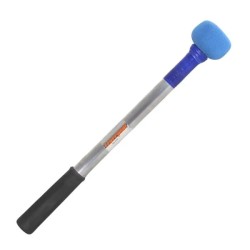 Olodum blue aluminum mace with liverpool handle