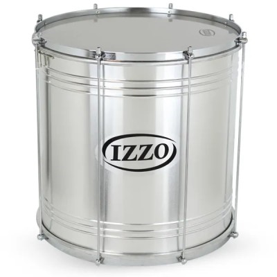 Pack Surdo Izzo 18"X45Cm 8 Div Iz7996 +Case+Maces+Strap