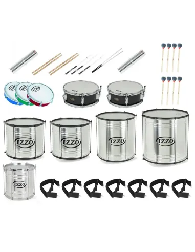 Pack of 12 samba instruments (eco3b)