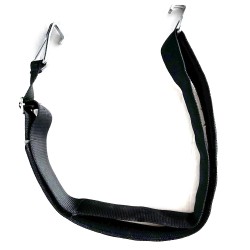 Black batucada belt with 2 quick hooks