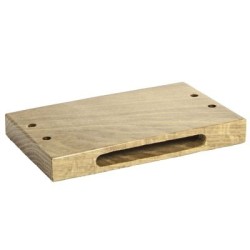 Chinese oak box 2 slots ref.03079