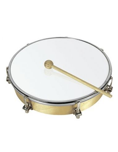 cheap wooden tambourine 20cm tension P/plast. Ref.01601