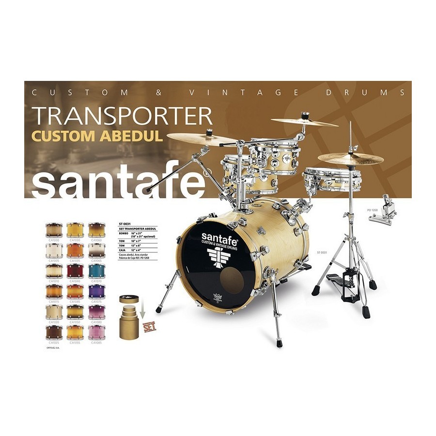 Santa Fe Transporter-Set aus Birke - Ref.st0034