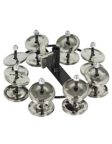 Tambourin hi hat double santafe ref. Sj1850