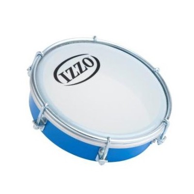 Tamborim 6" abs azul para brasil izzo ref.iz3691