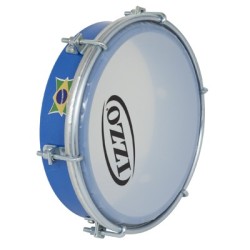 Tamborim 6" abs azul para brasil izzo ref.iz3691