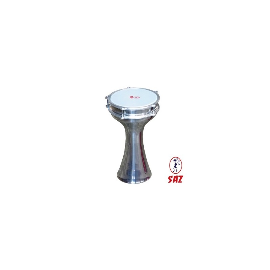 Darbuka aluminio lisa 20,5cm