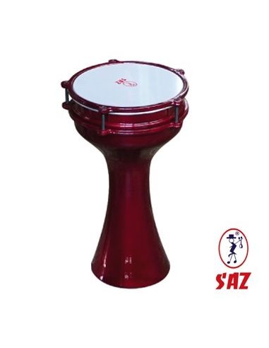 Darbuka turca pintada rojo