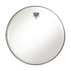 Parche 10" remo ambassador blanco