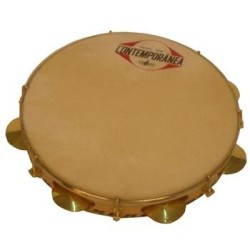 Pandeiro 11" wood skin head