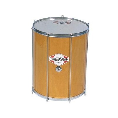 Surdo Contemporânea 14"x45cm em madeira