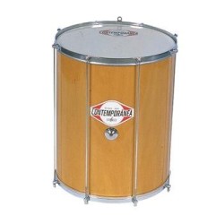 Surdo Contemporânea 18"x 55 cm in legno