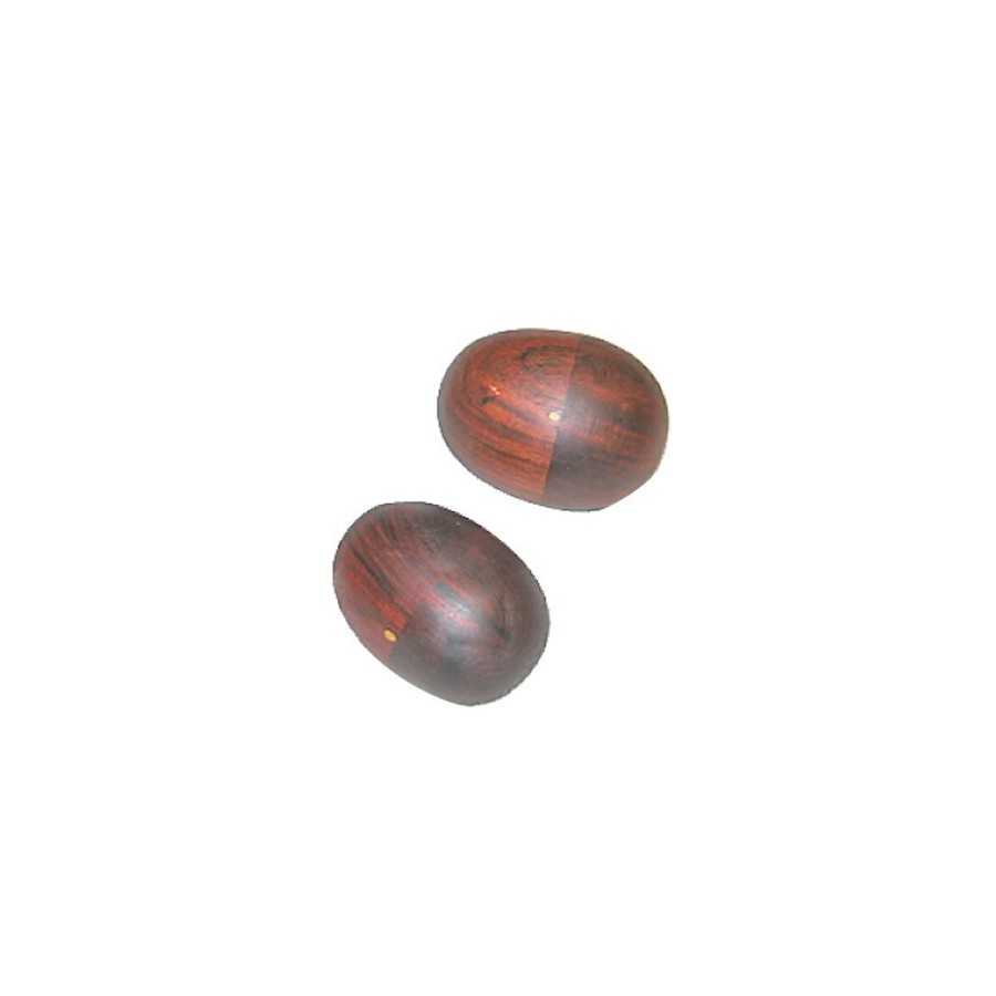 Egg shaker, bubinga wood (unit)