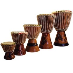 Djembe pequeño, 9-10", senegal