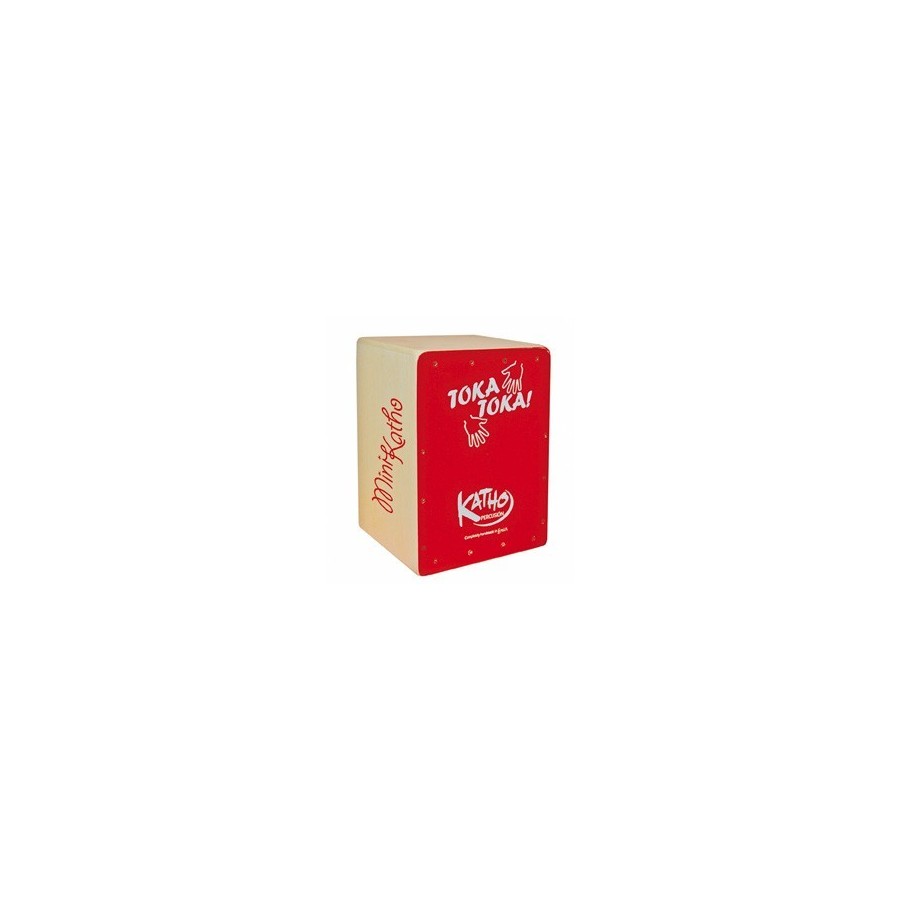 Cajón mini-katho rojo