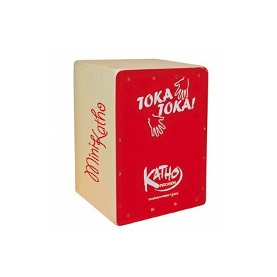 Cajón mini-katho rojo