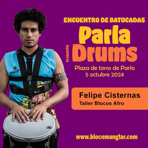 Felipe Cisternas en ParlaDrums