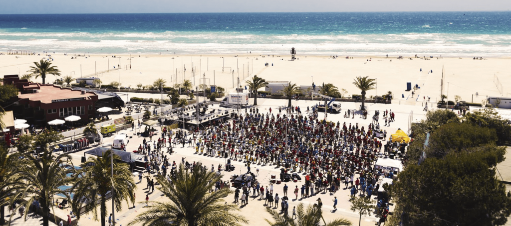 Percumon. Festival internacional de batucadas en la playa